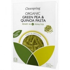 Pasta Fusilli de Arveja y Quínoa 250g | Clearspring 